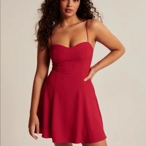Abercrombie Red Minidress, NWT, Size Small